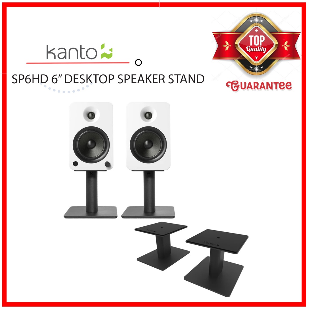 6in Global 6000 Desktop - Stand With Size