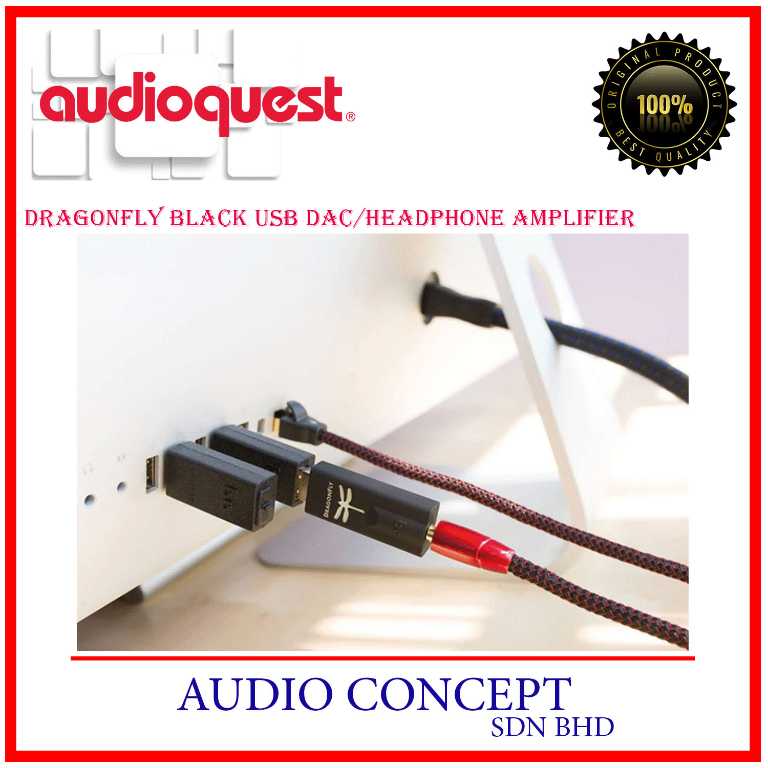 AudioQuest DragonFly Black USB DAC/Headphone Amplifier - Image 9