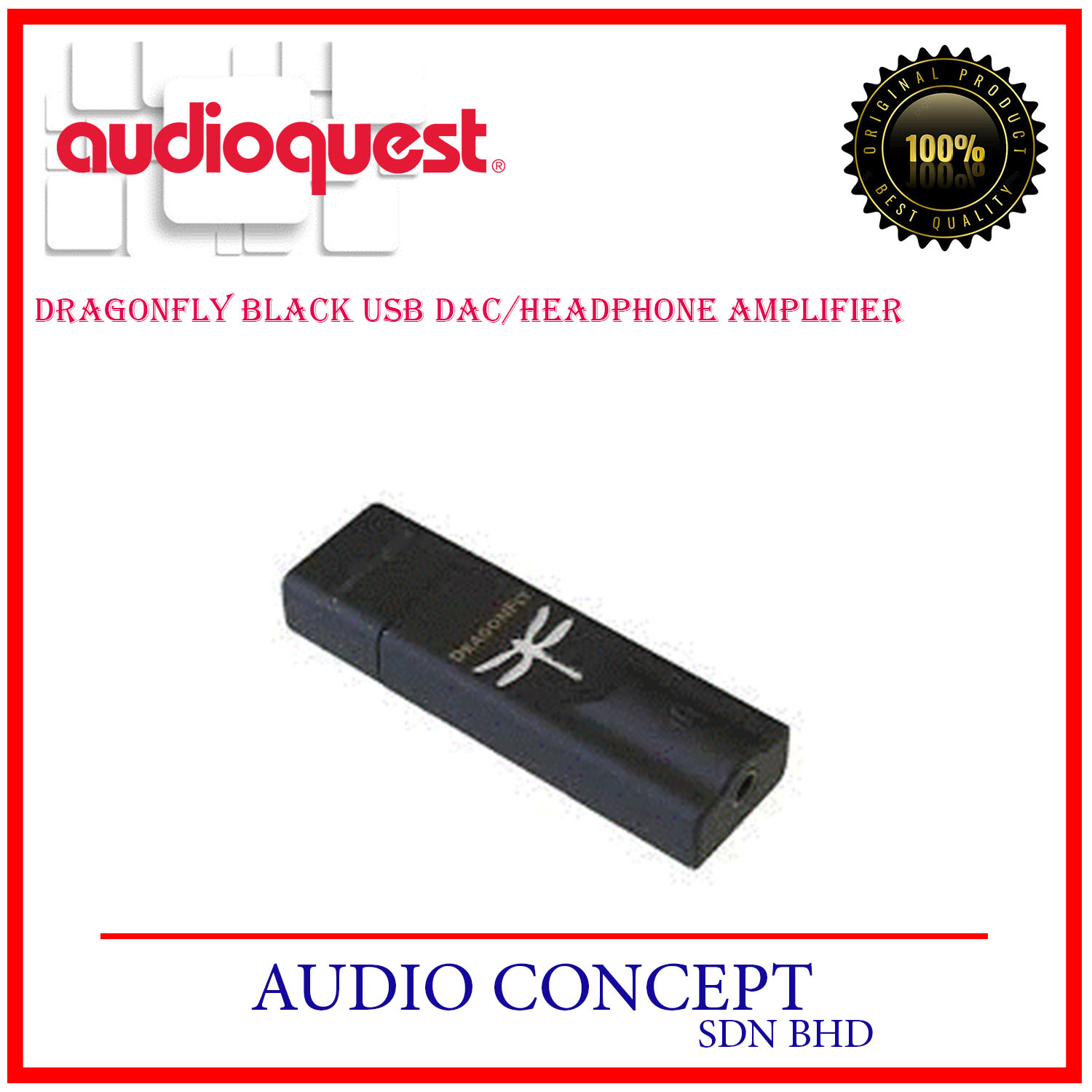AudioQuest DragonFly Black USB DAC/Headphone Amplifier - Image 5