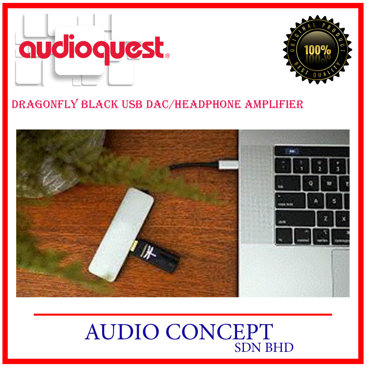 AudioQuest DragonFly Black USB DAC/Headphone Amplifier - Image 11