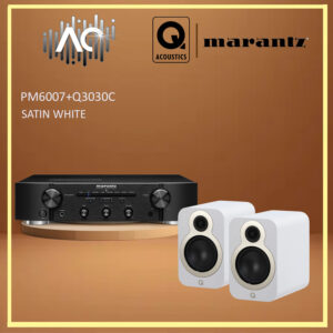 Marantz Pm6007 Integrated Amplifier + Q Acoustics 3030C Bookshelf Speaker + Free Gift