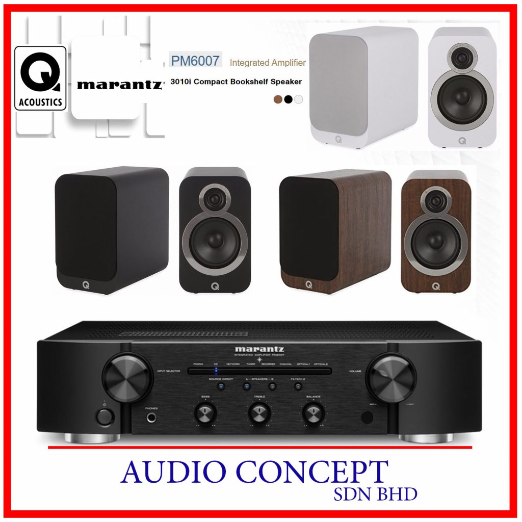 Marantz Pm6007 Integrated Amplifier + Q Acoustics 3010I Speaker+ Free ...