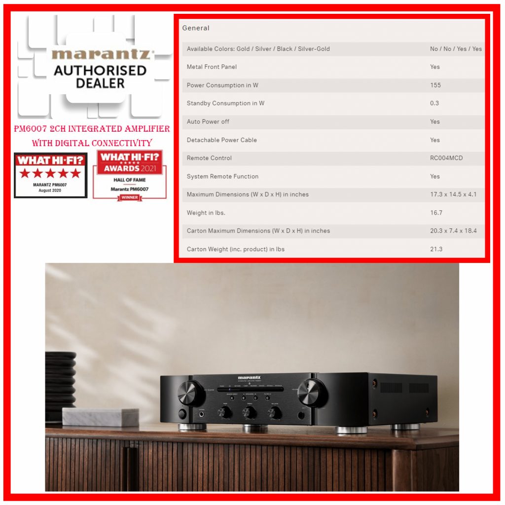 Marantz pm6007 Integrated Amplifier + KEF Q750 Floorstanding Speaker ...