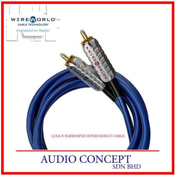 Wireworld Luna 8 Subwoofer Cable (2/4/ 6 Meter ) - Image 6