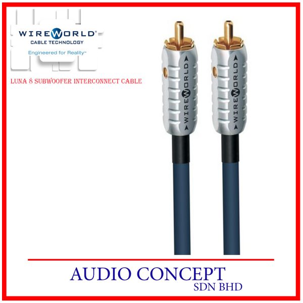 Wireworld Luna 8 Subwoofer Cable (2/4/ 6 Meter )