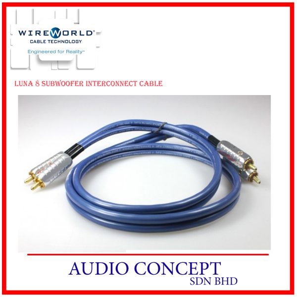 Wireworld Luna 8 Subwoofer Cable (2/4/ 6 Meter ) - Image 5