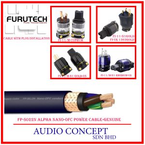 Furutech FP-S022N Alpha Nano-OFC Power Cable (GENUINE)