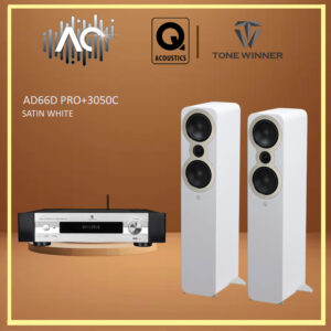 ToneWinner AD-66D Pro Integrated Hifi Amplifier + Q Acoustics 3050C Floorstand Speaker(Package)