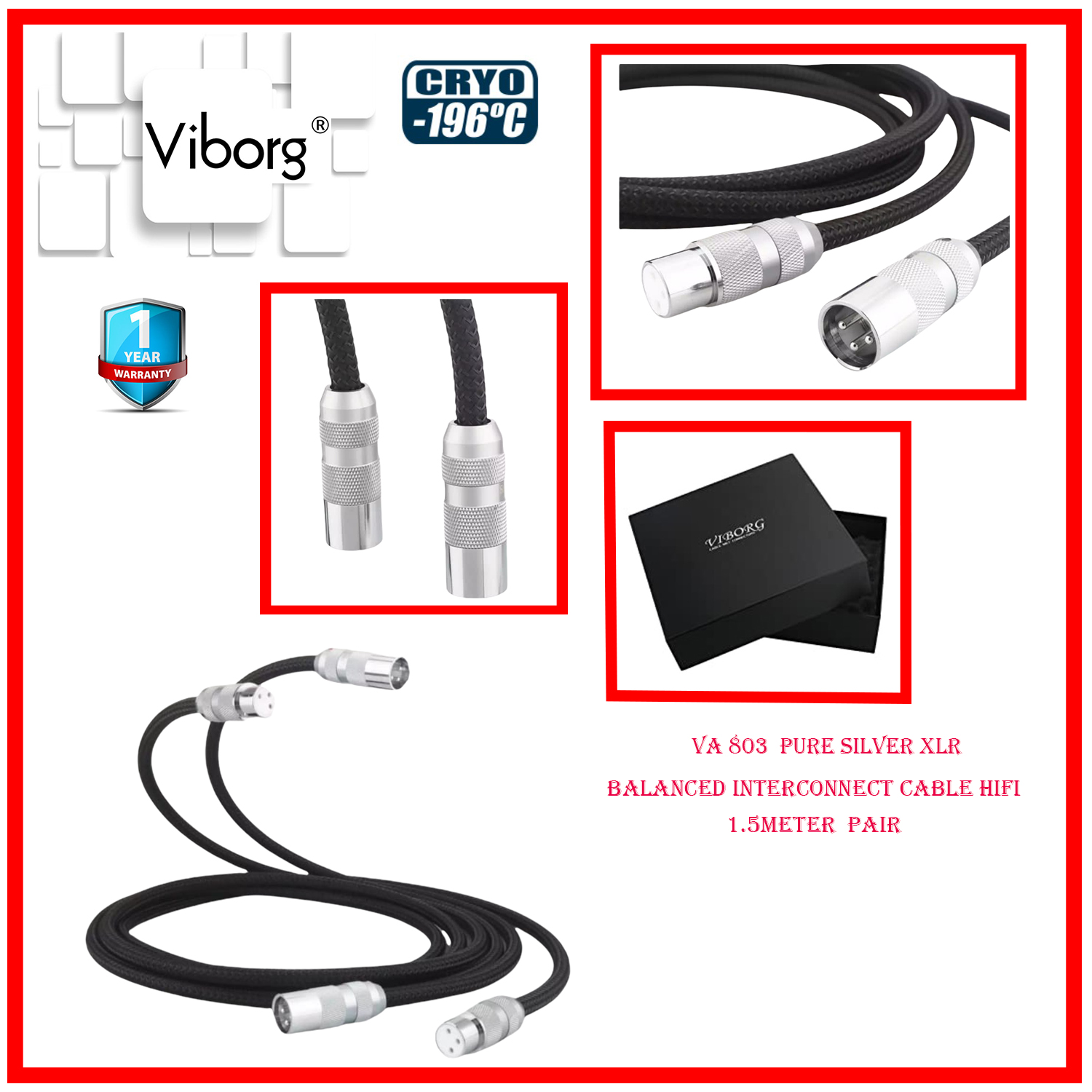 LINN Silver Balanced XLR Interconnects 1.2M Photo #4358195 - Canuck