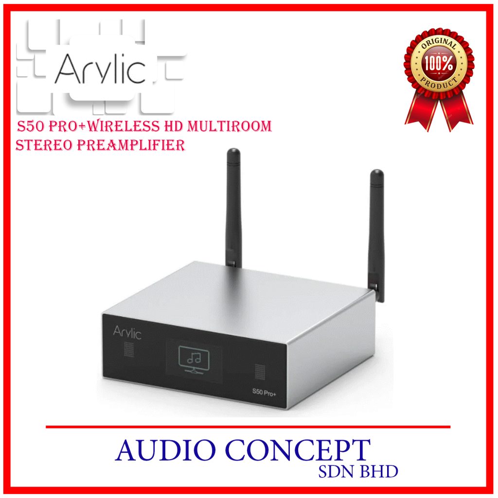 Arylic S50 Pro+ WiFi Audio Receiver - Mit Bluetooth Produktbild-Vorschau 1
