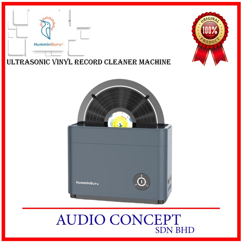 HumminGuru Ultrasonic Vinyl Record Cleaning Machine Audio Concept