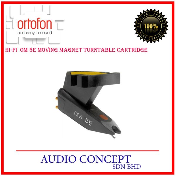 thumbnail image 2 of Ortofon OM 5E OM Series Cartridge & Stylus - Elliptical - New From Denmark 2 of 6