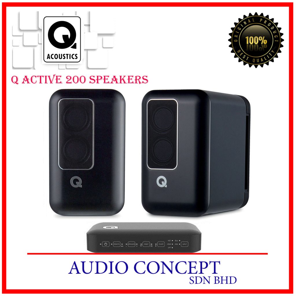 Q Acoustics Q Active 200 Active Speakers - Audio Concept