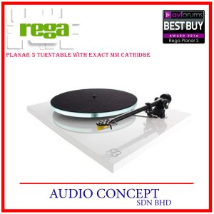 Rega Planar 3 Turntable With Exact MM Catridge+Free Gift