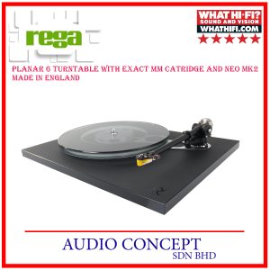 Rega Planar 6 Turntable + Exact MM Catgride And Neo MK2