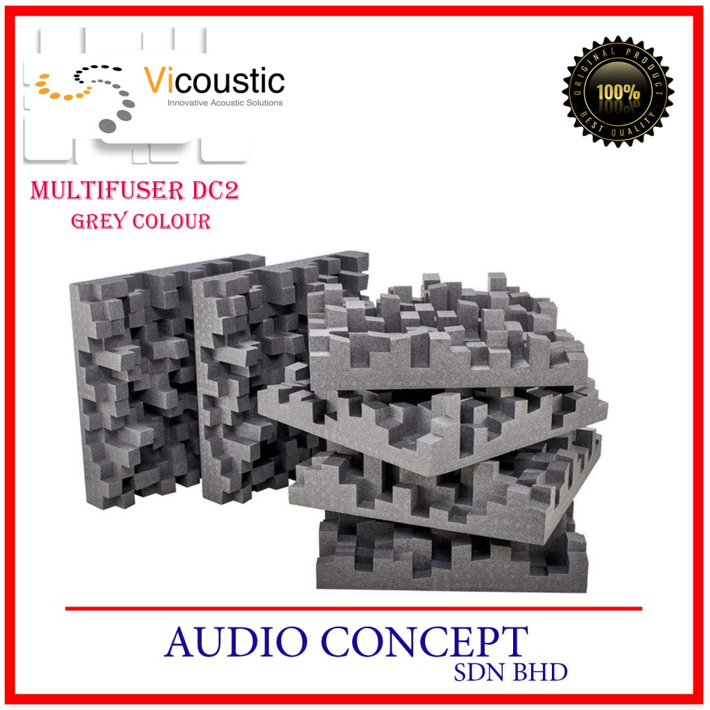 Vicoustic MultiFuser DC 2 (Black/Grey-2Pcs)(Made In Portugal) - Audio ...