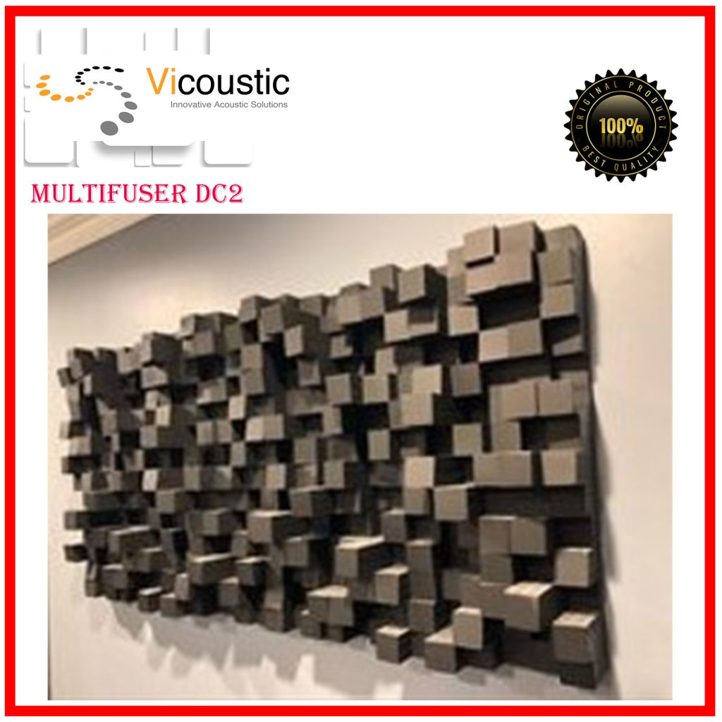 Vicoustic MultiFuser DC 2 (Black/Grey-2Pcs)(Made In Portugal) - Audio ...