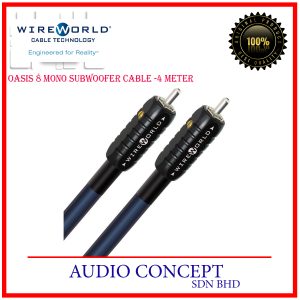 WireWorld Oasis 8 Mono Subwoofer Cable (4.0M)