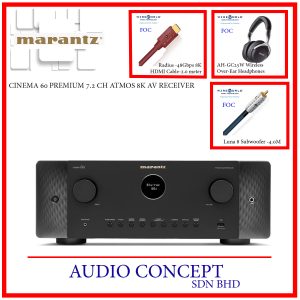 Marantz Cinema 60 Premium 7.2 Channel | 100 WattsPer Channnel AV Receiver +Free Gift