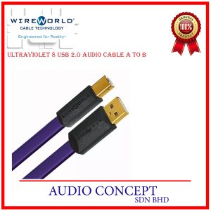 Wireworld Ultraviolet 8 USB 2.0 Audio Cable A to B (1 Meter)