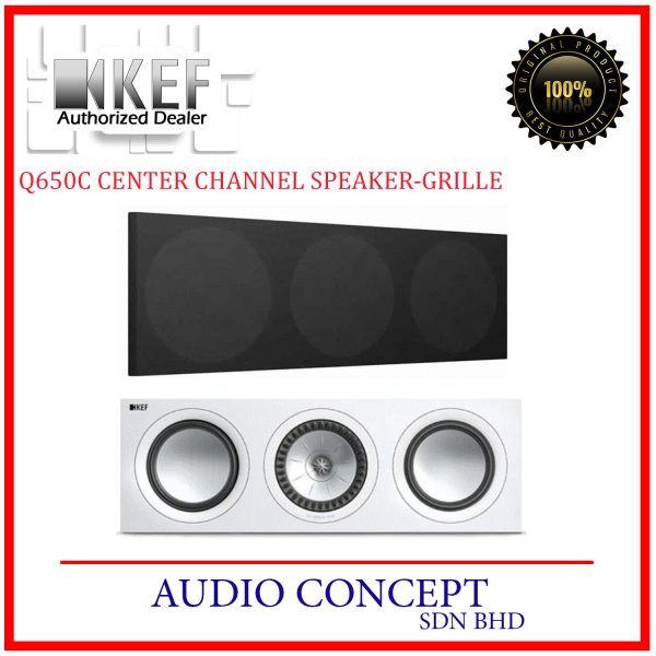 Kef Q650C Center Channel Speaker-Grille - Image 3