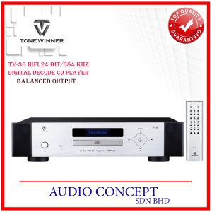 ToneWinner TY-30 HIFI CD Player (Balanced Output,24bit/384KHz Digital Decode)