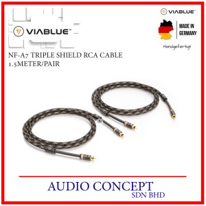 ViaBlue NF-A7 T6S RCA Interconnect Cable -1.5m/Pair (Made In Germany)