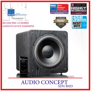 SVS SB-1000 Pro Active Subwoofer ( 12-Inches ) (Black Ash)