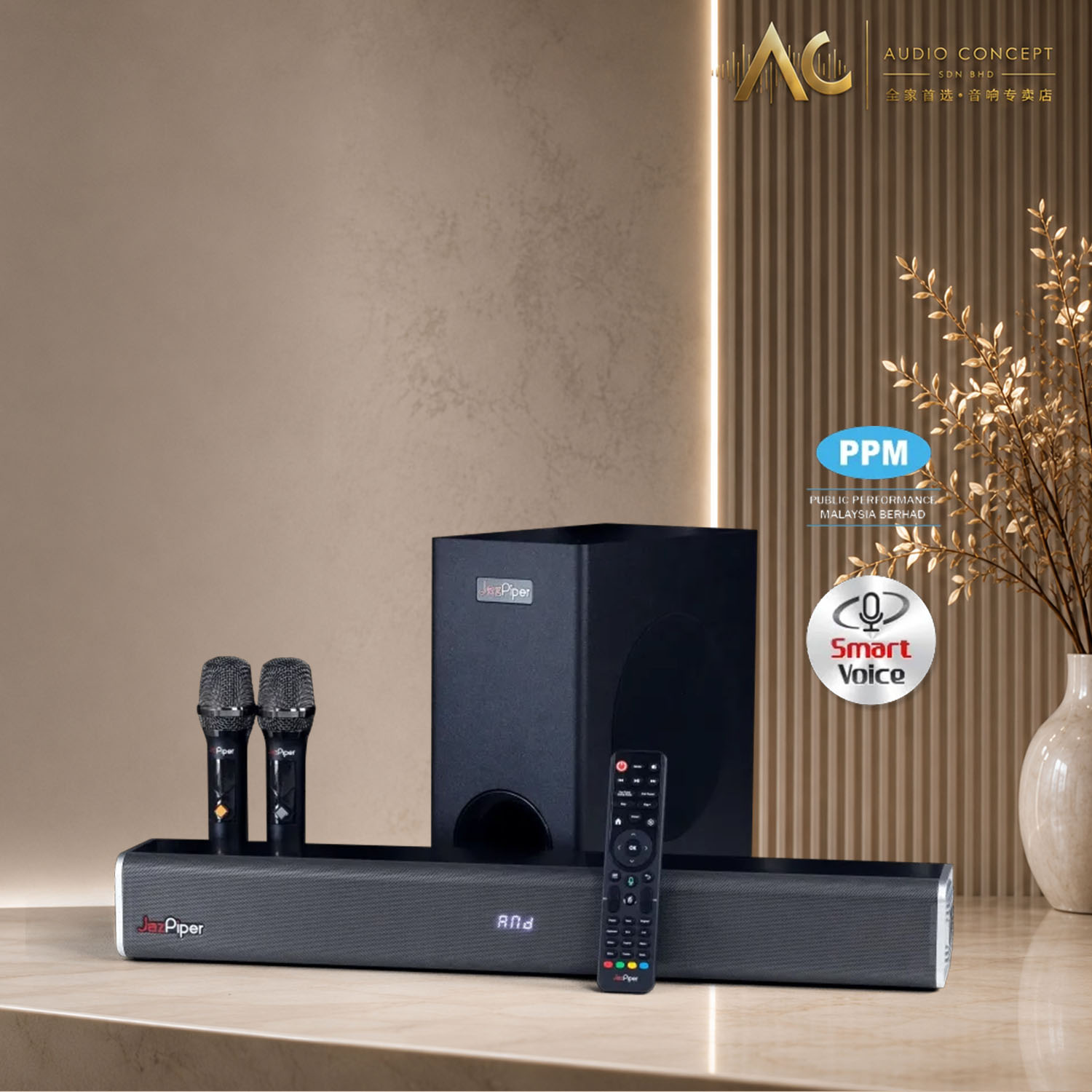 Jazpiper Pro High Performance Karaoke SoundBar - Image 4