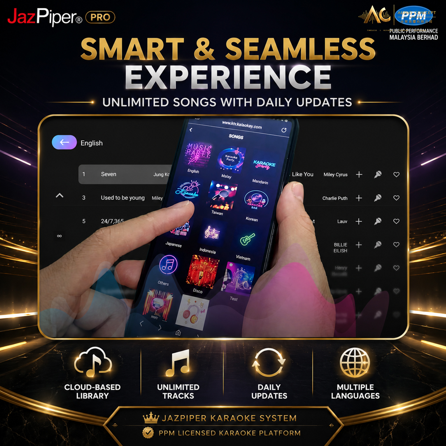 Jazpiper Pro High Performance Karaoke SoundBar - Image 5