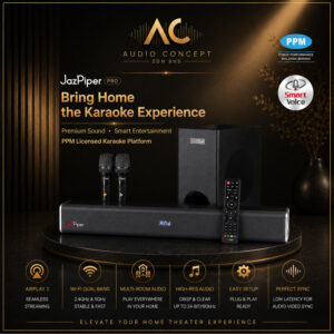 Jazpiper Pro High Performance Karaoke SoundBar