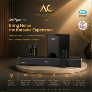 Jazpiper Pro High Performance Karaoke SoundBar