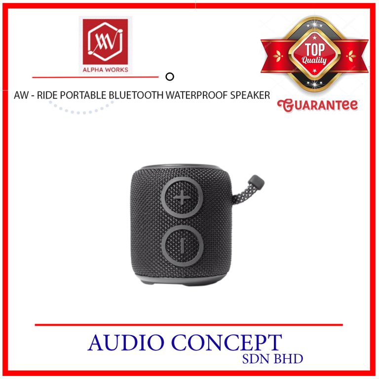 Alpha Works AW-Ride Mini Bluetooth Speaker - Audio Concept