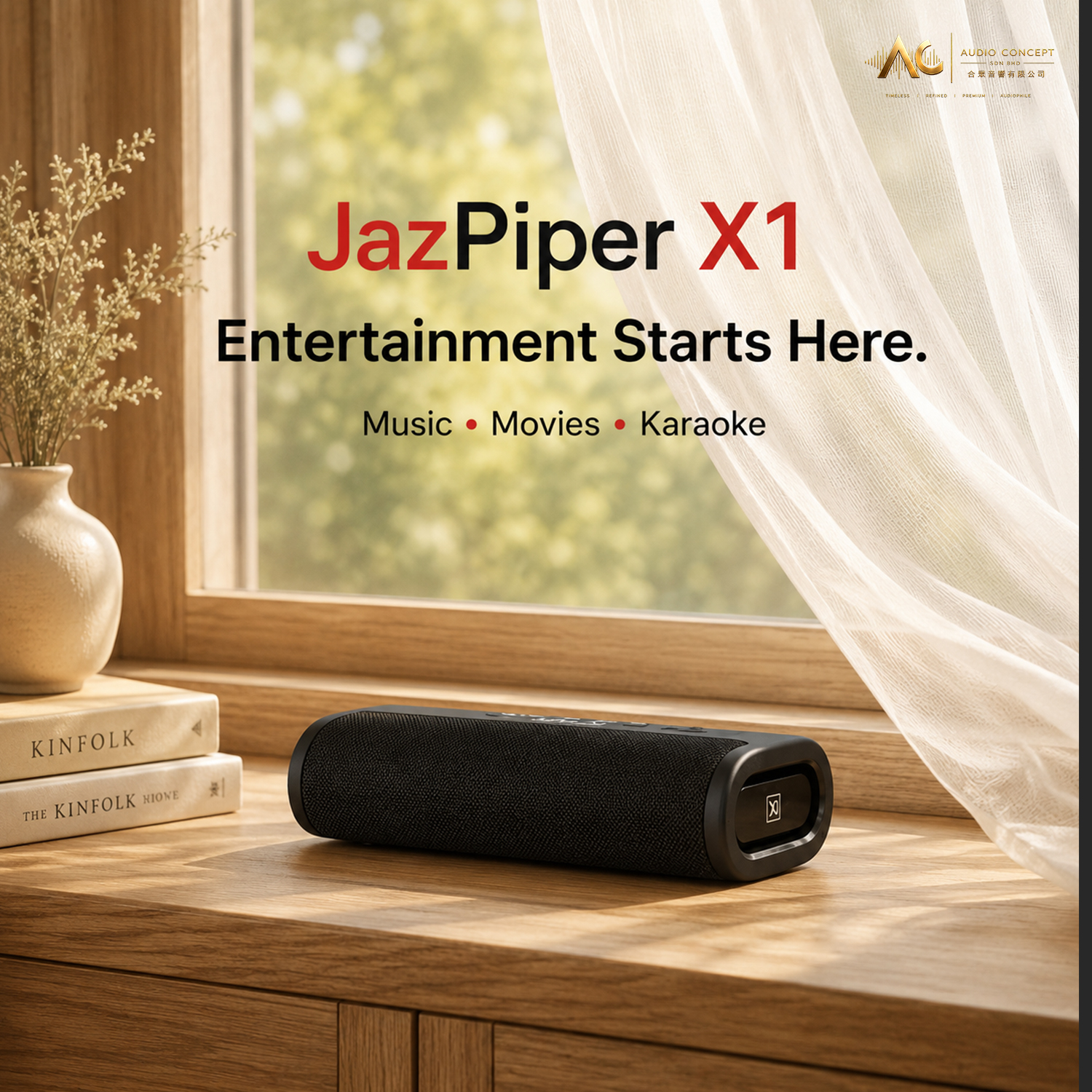 Jazpiper X1 Protable Wireless Speaker - Image 4