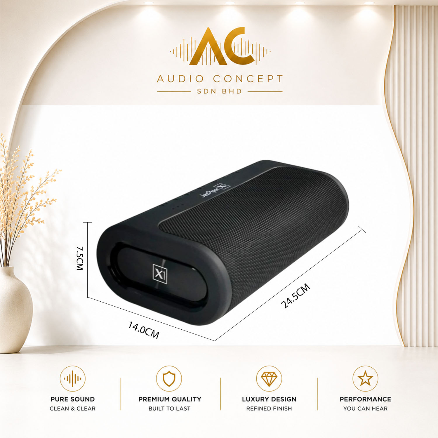 Jazpiper X1 Protable Wireless Speaker - Image 5