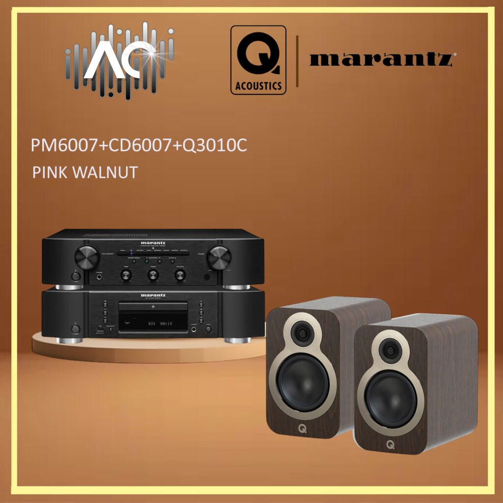Marantz CD6007 CD Player + Pm 6007 Integrated Amplifier + Q Acoustics ...