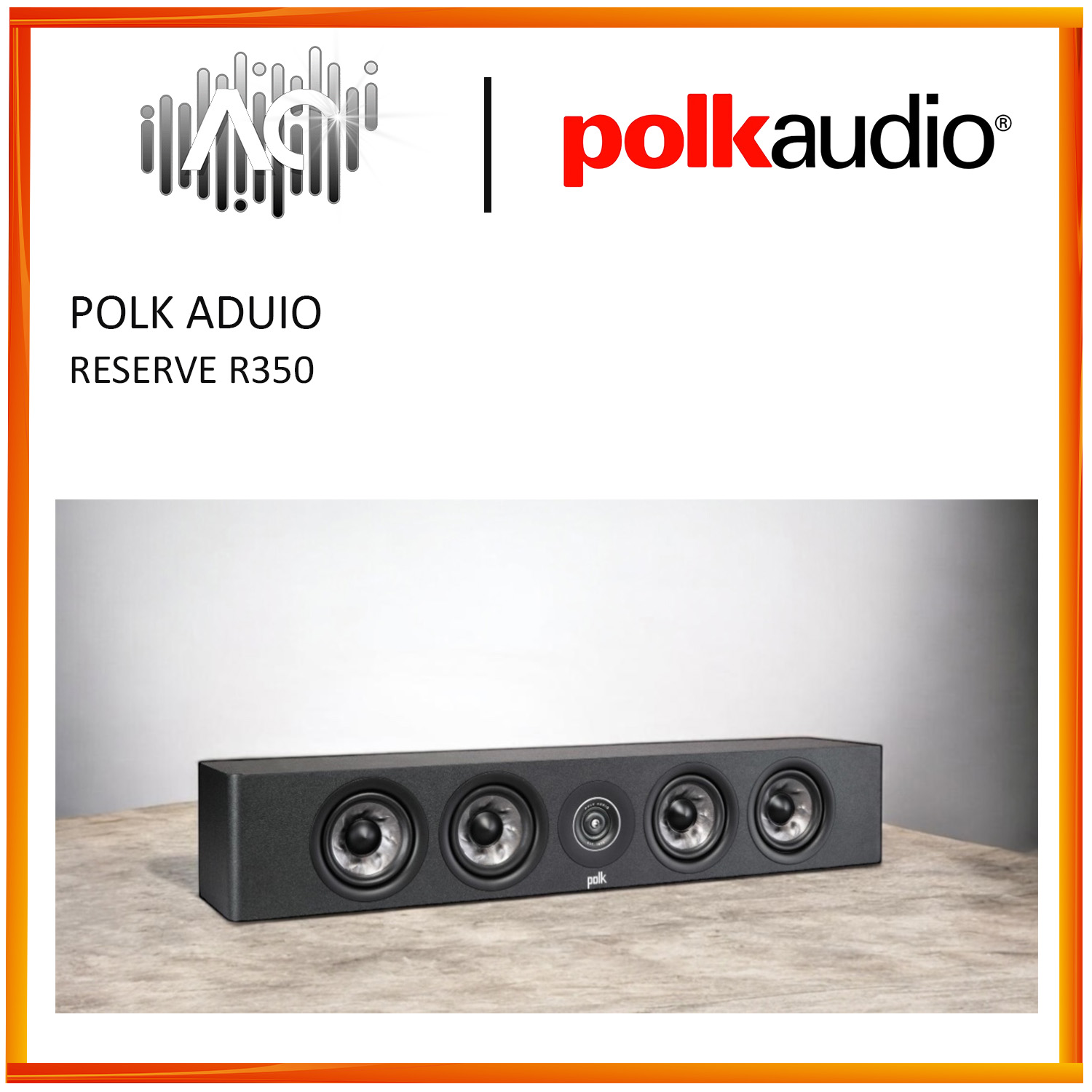 Polk Audio Reserve R350 Premium Slim Center Channel Speaker - Image 13