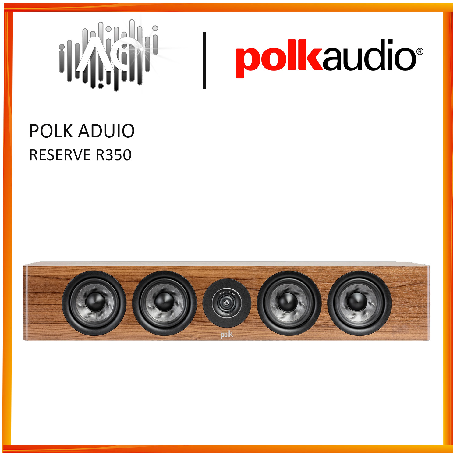 Polk Audio Reserve R350 Premium Slim Center Channel Speaker - Image 5