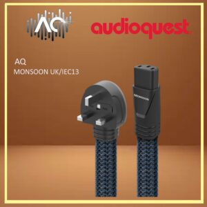AudioQuest Monsoon (UK / IEC13) AC Power Cable - 3.0Meter