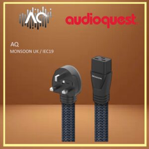 AudioQuest Monsoon (UK / IEC19) AC Power Cable-3.0M