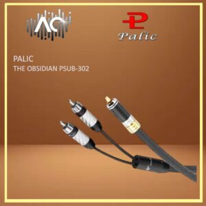 Palic The Obsidian PSUB-302 High-Performance Subwoofer Cable