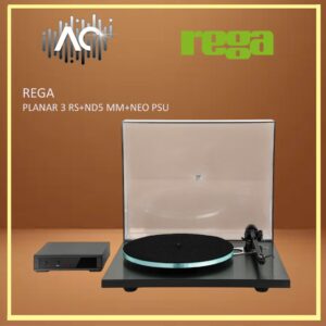 Rega Planar 3 RS Turntable + ND5 MM Cartridge + NEO PSU MK2 (New)