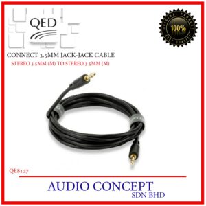 Qed Connect 3.5mm Jack To Jack Cable (1.5M / 3.0Meter)