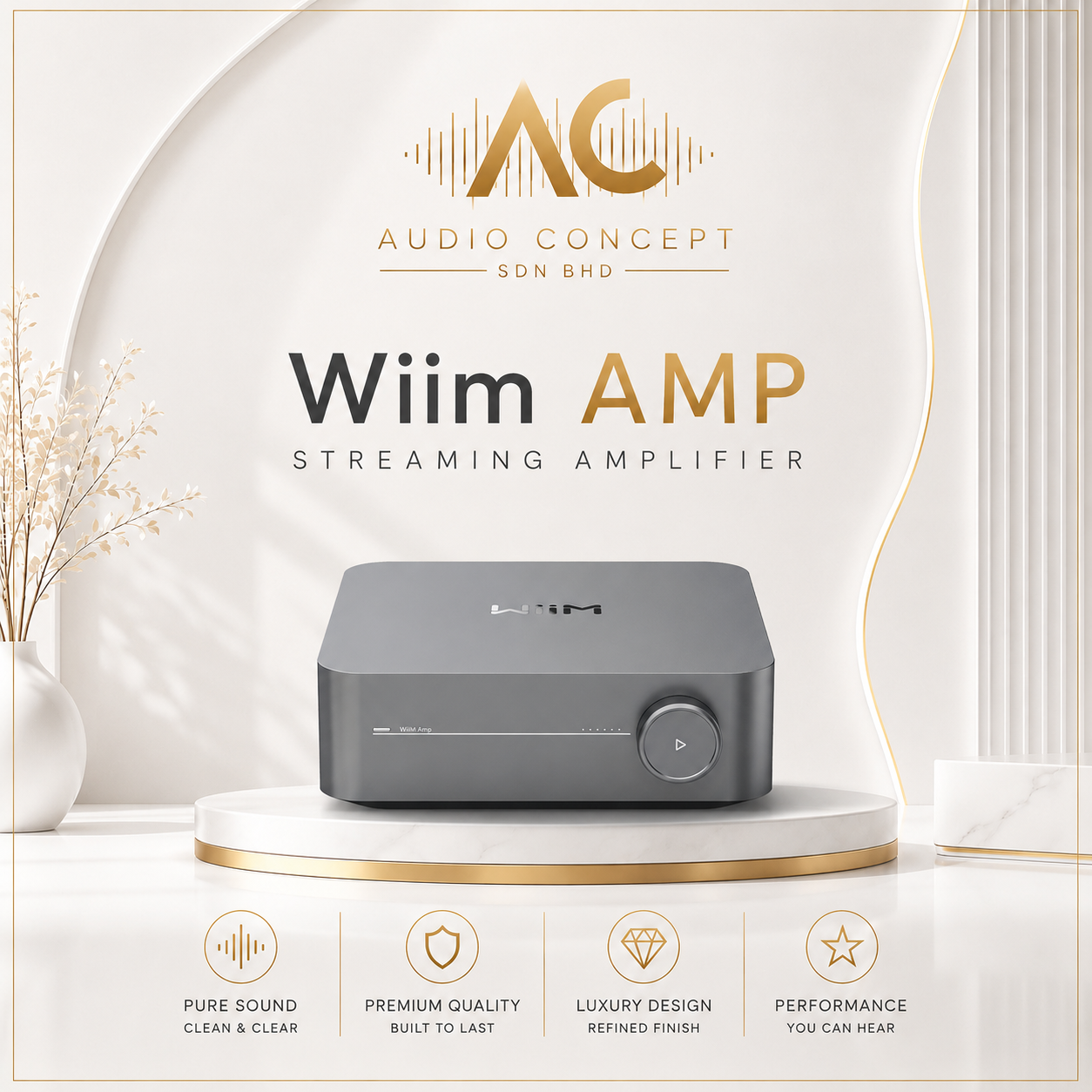 WIIM AMP Streaming Amplifier - Image 3