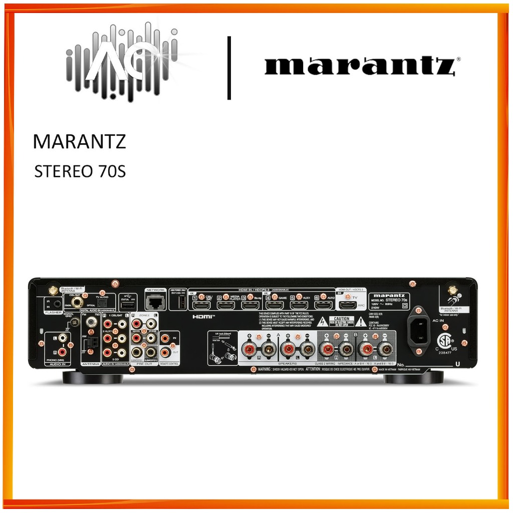 Marantz Stereo 70S Slimline AV Receiver - Image 5