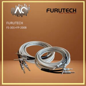 Furutech FS-301 Speaker Cable + FP-200B (Rohdium)Banana Terminal / Pair (With Installation)