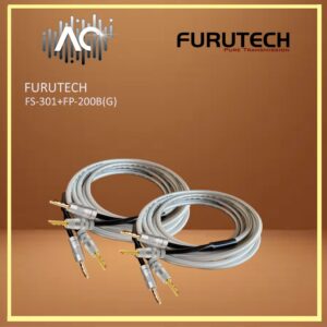 Furutech FS-301 Speaker Cable + FP-200B (Gold)Banana Terminal / Pair (With Installation)