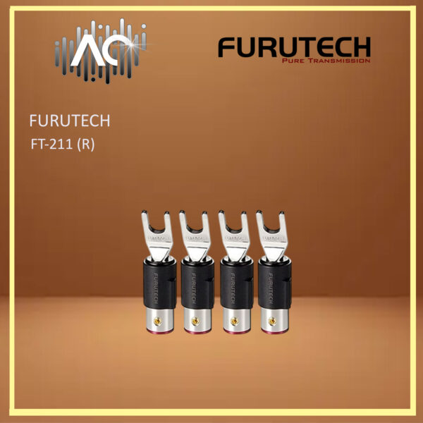 Furutech FT-211(R/G) Hi-Performance Rhodium/Gold-Plated Spade
