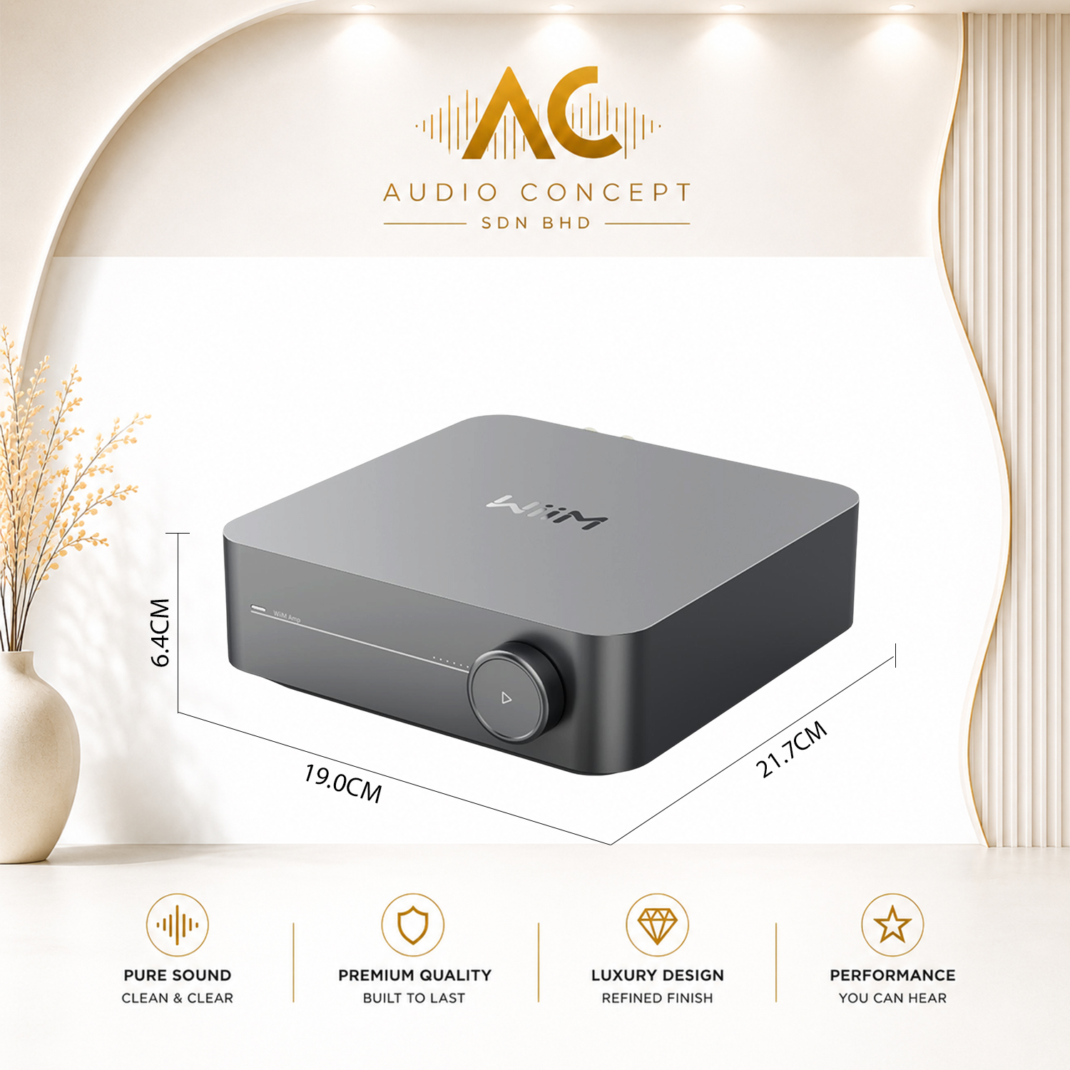 WIIM AMP Streaming Amplifier - Image 5