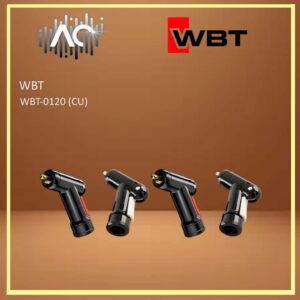 WBT 0120 (Cu-Gold / AG-Silver)75 Ohms Plated Over RCA Connectors / Plug (4Pcs/Set)